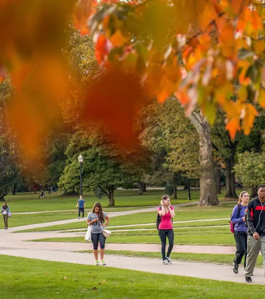 Ohio State Oval in Autumn